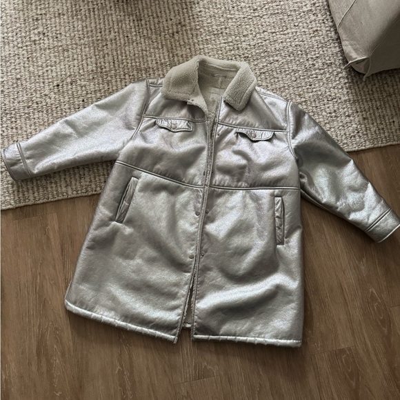 Avec Les Filles Silver Coat - Picture 7 of 14